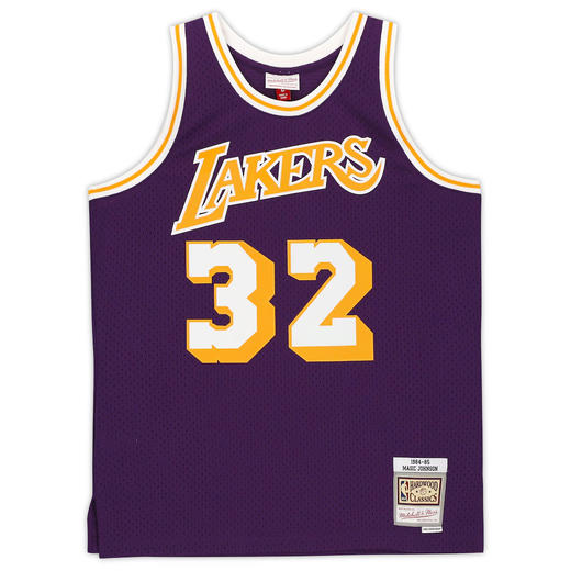 收藏系列 魔术师约翰逊 湖人队32号紫色 亲笔签名球衣（仅支持小程序下单 约45天到货） 商品图4