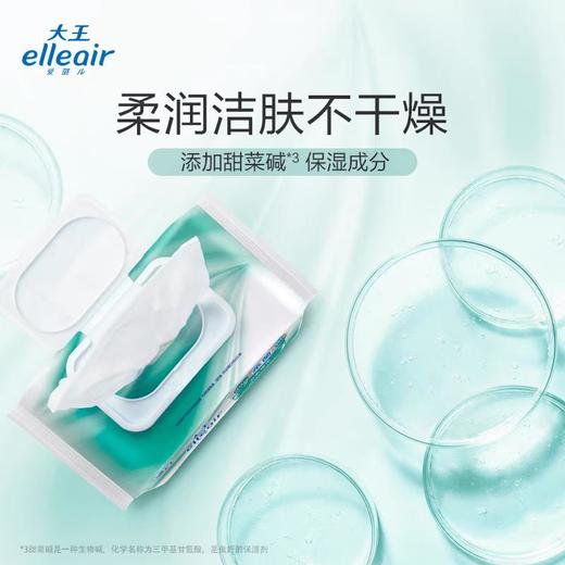 大王爱璐儿卫生湿巾无酒精型60片/袋 商品图3