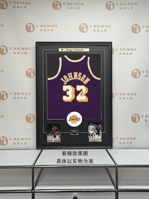 收藏系列 魔术师约翰逊 湖人队32号紫色 亲笔签名球衣（仅支持小程序下单 约45天到货） 商品图1