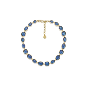 订购6个月到｜Goossens Paris-CABOCHONS-海洋蓝色 项链［法国设计师］