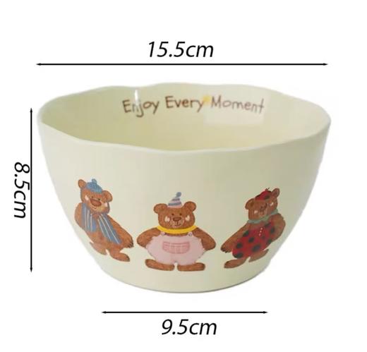小熊草莓抱抱碗 商品图1