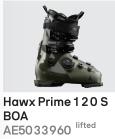 26/27ATOMIC双板雪鞋HAWX PRIME 120 S BOA 商品图0