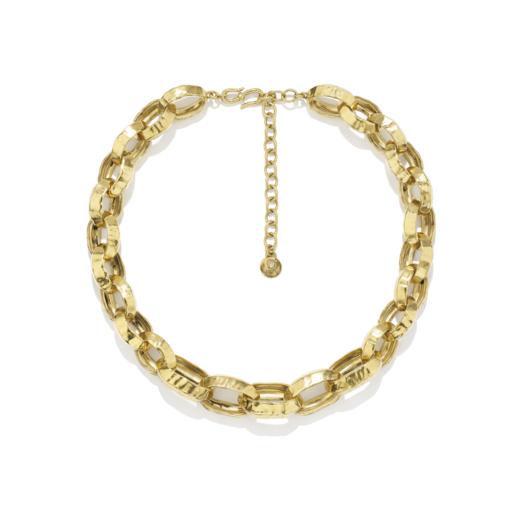 订购6个月到｜Goossens Paris-Oree-临界之处 金色 项链［法国设计师］ 商品图0