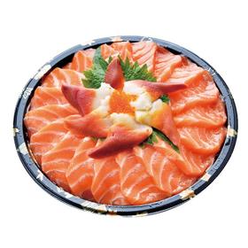 三文鱼拼盘(北极贝) /大份 海鲜拼盘 (三文鱼300g+北极贝10片)