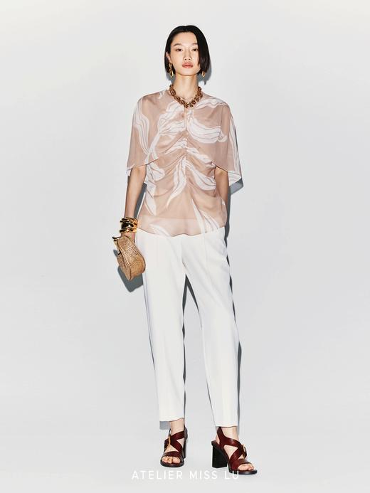 【阿那亚清晨】利落版型百搭锥形裤 商品图1