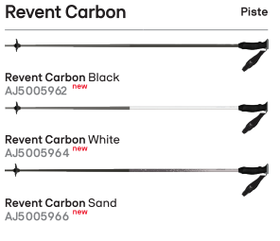 26/27ATOMIC雪杖REVENT CARBON