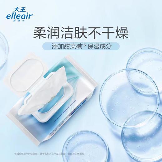 大王爱璐儿卫生湿巾酒精型60片 商品图2
