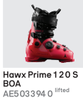 26/27ATOMIC双板雪鞋HAWX PRIME 120 S BOA 商品缩略图0