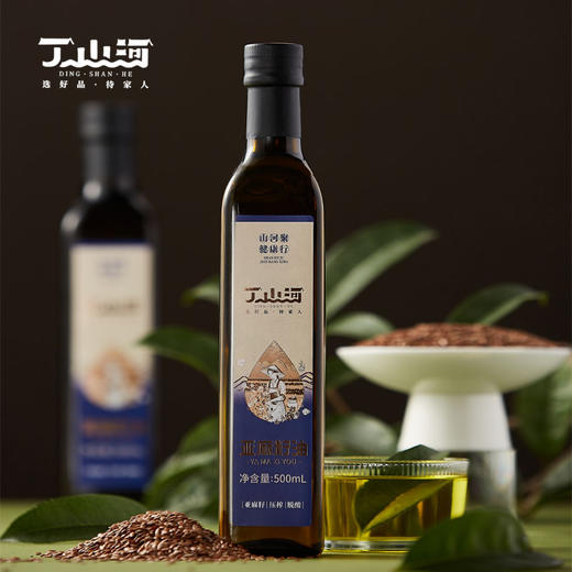 特级-亚麻籽油500毫升*2礼盒装 商品图1