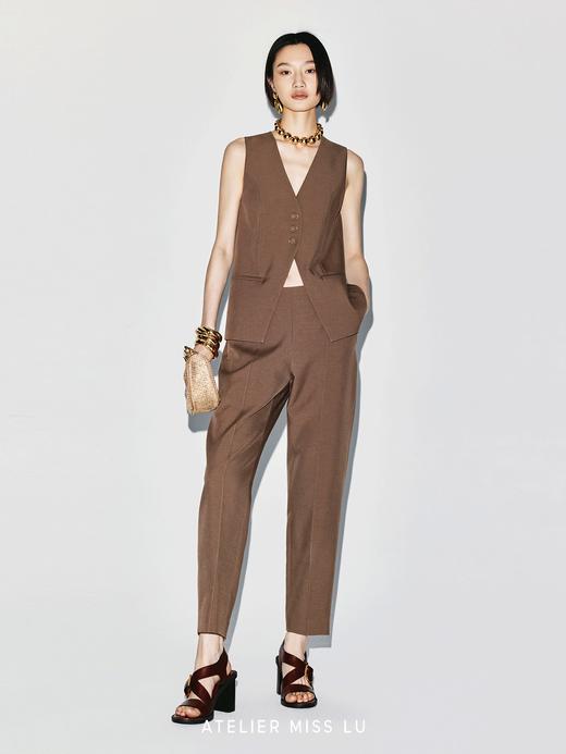 【尼泊尔日落】利落版型百搭锥形裤 商品图4