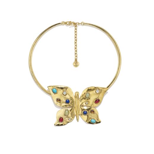 订购6个月到｜Goossens Paris-Theia-光之女神 蝴蝶 项链［法国设计师］ 商品图0