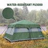 美国 Forceatt 家庭团体帐篷 10人容纳 带8个大网窗的隧道帐篷 2个房间 便携 适合露营和户外徒步 X0033ZLYFF 商品缩略图5