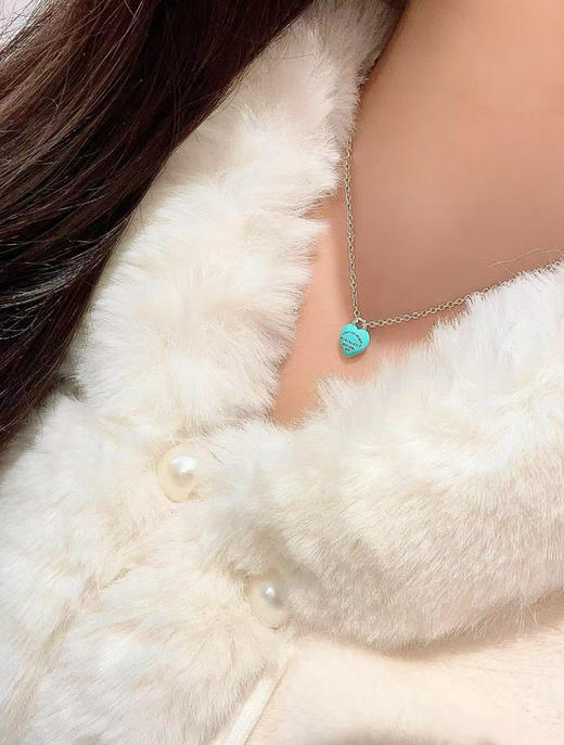 T爱心蓝胖子吊坠项链/手链 商品图6