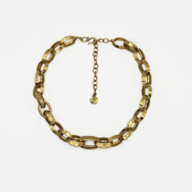 订购6个月到｜Goossens Paris-Oree-临界之处 复古金色 项链［法国设计师］