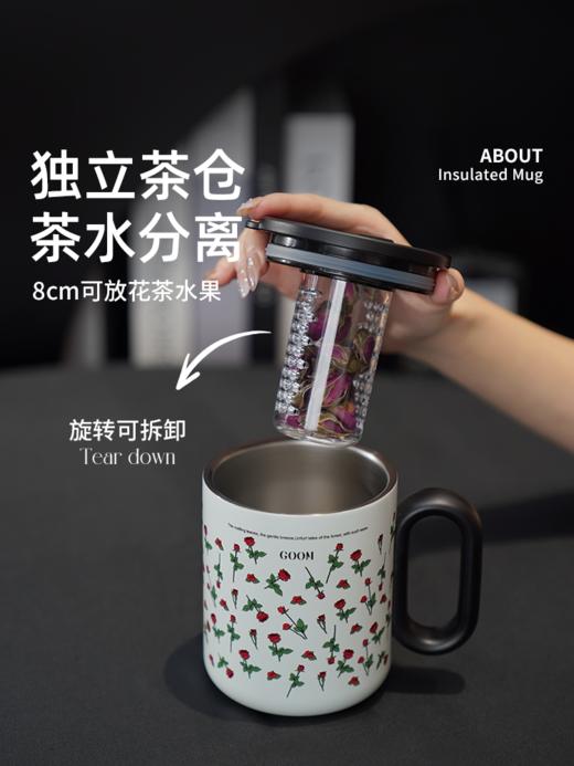 GOOM马克杯保温喝水咖啡杯子2026新款办公室女生款高颜值新年礼物 商品图3