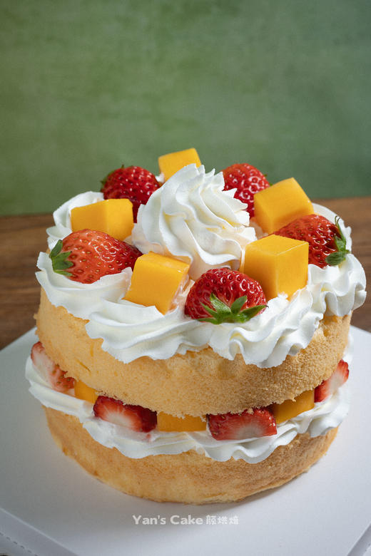 元气满满水果裸蛋糕 商品图0