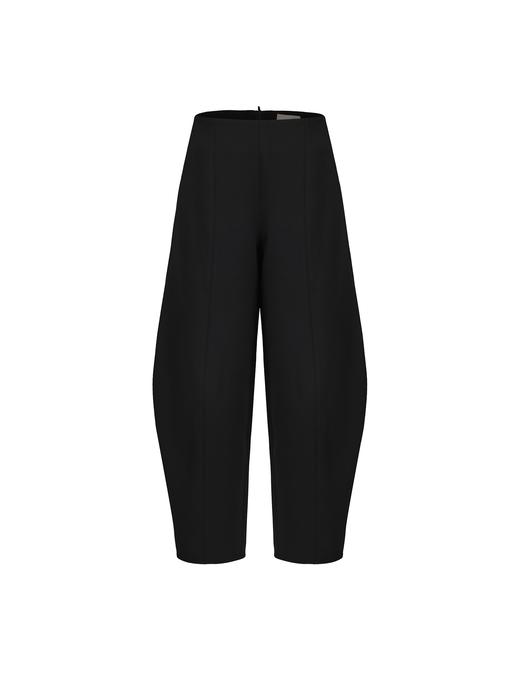 【暗月之弧】春夏艺术感弯刀廓形长裤 商品图0