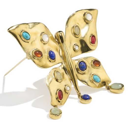 订购6个月到｜Goossens Paris-Theia-光之女神 蝴蝶 胸针［法国设计师］ 商品图1