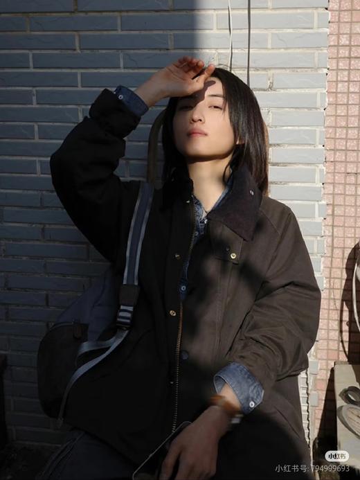 张子枫同款外套有谁在穿啊  Barbour油蜡夹克 商品图3