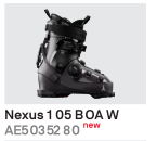 26/27ATOMIC双板雪鞋NEXUS 105 BOA W