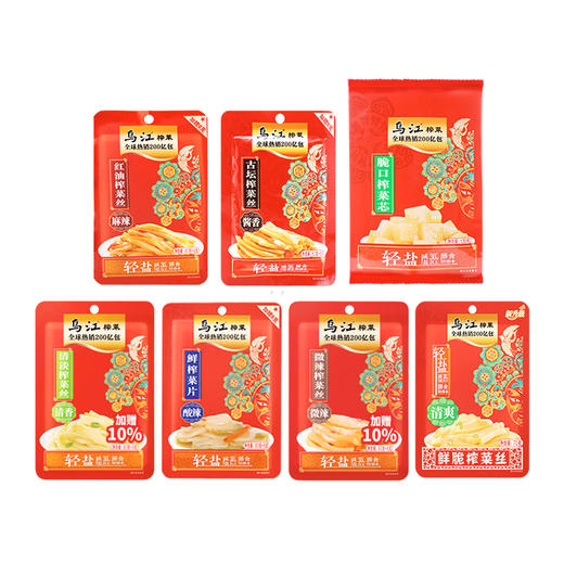 乌江 榨菜80＋8g-120g/袋（新老包装随机发） 商品图5