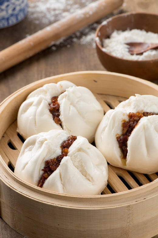 【秒杀价12元/包】包道蒸道蜜汁叉烧包600G（100G*6)【6月到期，不支持退款，介意慎拍】 商品图1