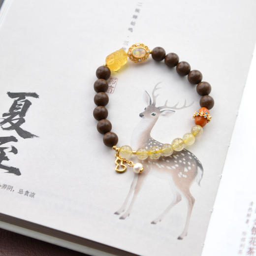 正安 合香珠·五行手串 金木水火土合香珠 药珠 古法香方手工炮制 能量手饰送女友父母 商品图6