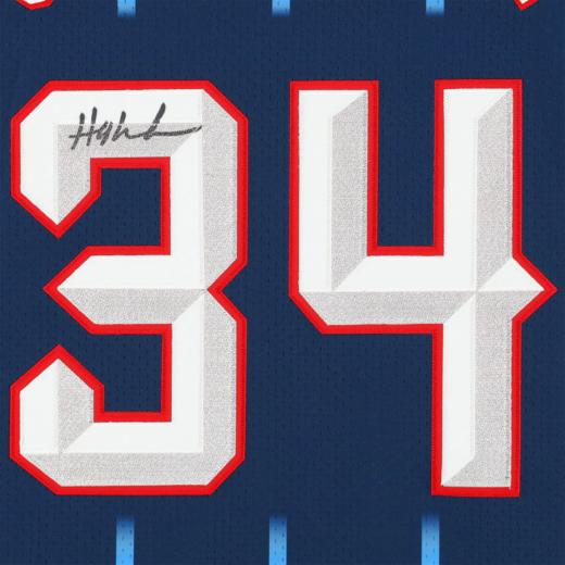 收藏系列 奥拉朱旺 火箭队34号蓝色 亲笔签名球衣（仅支持小程序下单 约45天到货） 商品图3