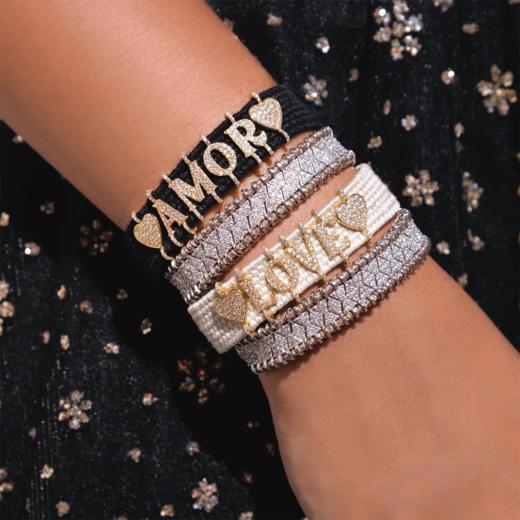 北京仓｜Van Den Abeele-Janeiro-金属光泽 编织 纤维 手链［法国设计师］ 商品图4