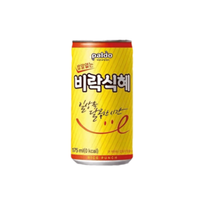 八道 比乐米汤饮料罐(无米粒)175ml 팔도 비락식혜캔175ml