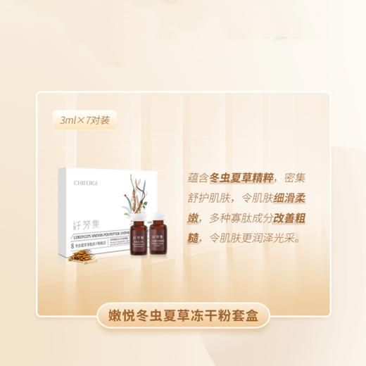 纤芳集冬虫夏草冻干粉套盒（3ml*7对装） 商品图1