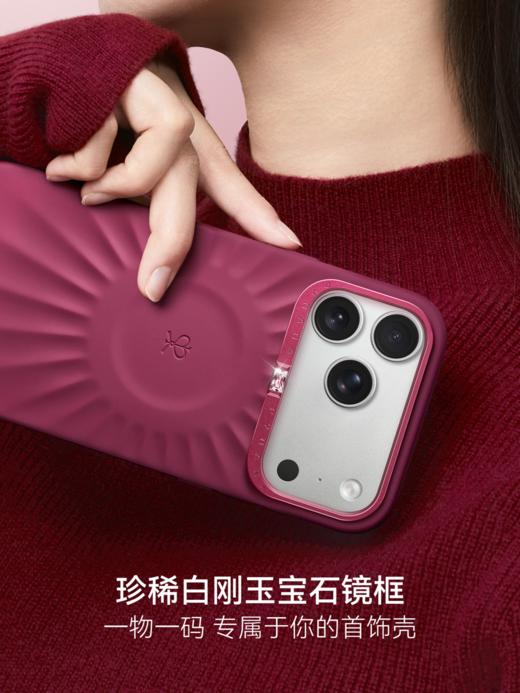 【娜扎同款】PYNANA翡娜娜纯色星芒液态硅胶苹果手机壳适用iPhone17系列 商品图2