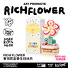 RICH FLOWER 有钱花 毛绒摆件 定番生日快乐 30CM 商品缩略图4