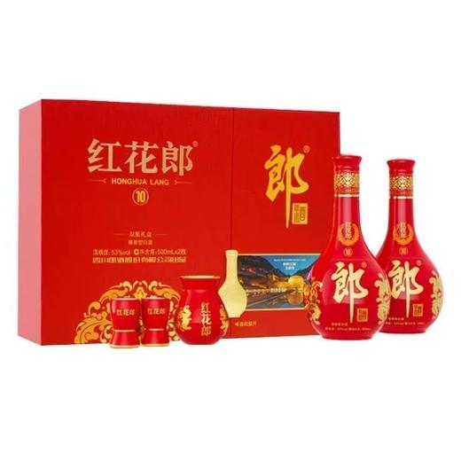 红花郎(10年陈）500ML/瓶【BN】 商品图0