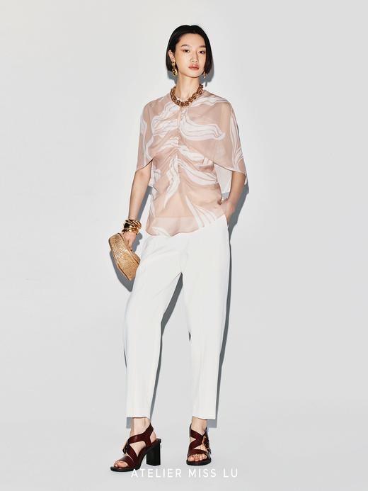 【阿那亚清晨】利落版型百搭锥形裤 商品图2