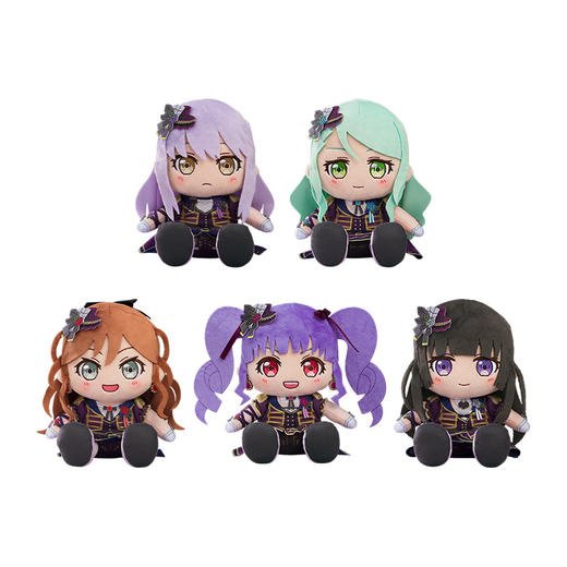 【GSC预售定金】毛绒玩偶 Roselia 湊友希那／冰川纱夜／今井莉纱／宇田川亚子／白金燐子 （三次再贩）BanG Dream! 商品图4
