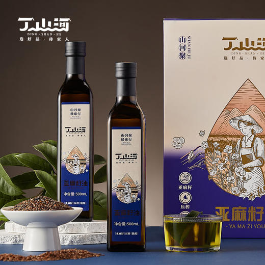 特级-亚麻籽油500毫升*2礼盒装 商品图6