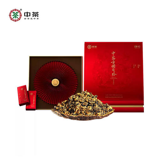240g中茶方圆之外红茶礼盒 香味浓郁 层次丰满 商品图0