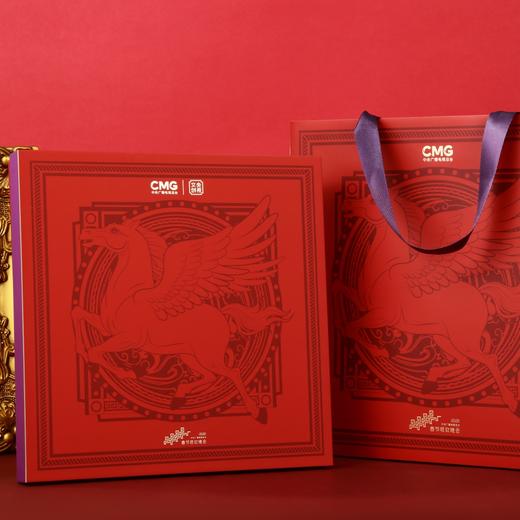 《翼马当先》真丝双面丝巾 商品图5