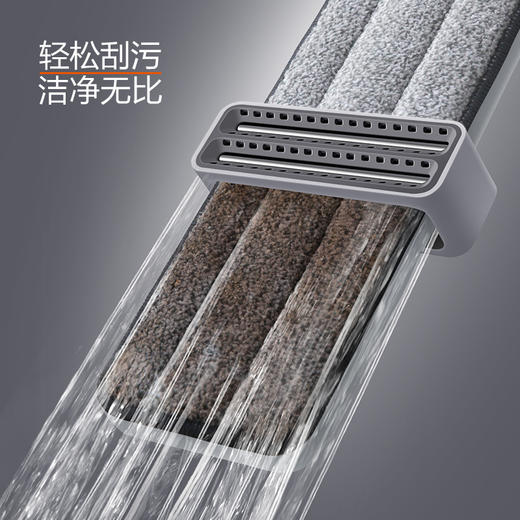 大卫平板拖把36cm杆长133cm2布加厚巨能吸海绵层免手洗大卫P10-2 商品图2