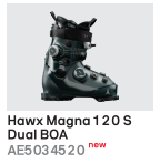 26/27ATOMIC双板雪鞋HAWX MAGNA 120 S DUAL BOA