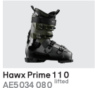 26/27ATOMIC双板雪鞋HAWX PRIME 110
