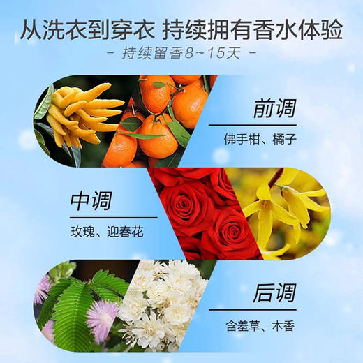 SukGarden蔬果园樱花香水除菌洗衣液-3.5kg 商品图2