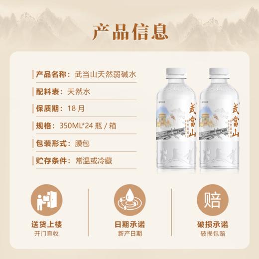 武当山 饮用水 天然弱碱水350ml*24瓶 商品图4
