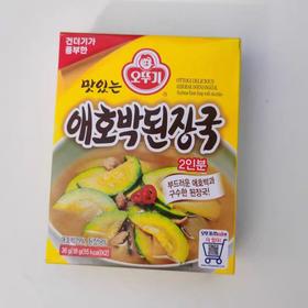 不倒翁角瓜大酱汤오뚜기즉석애호박된장국36g