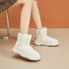现货直发【二层牛皮】2025冬季新款时尚雪地靴百搭休闲短靴厚底松糕软防滑女鞋潮加棉（卡码拍大一码）H234180458 商品缩略图0