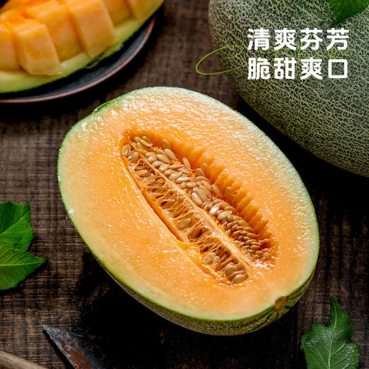 【海南哈密瓜】皮薄肉厚脆甜多汁 一口沦陷~ 商品图4