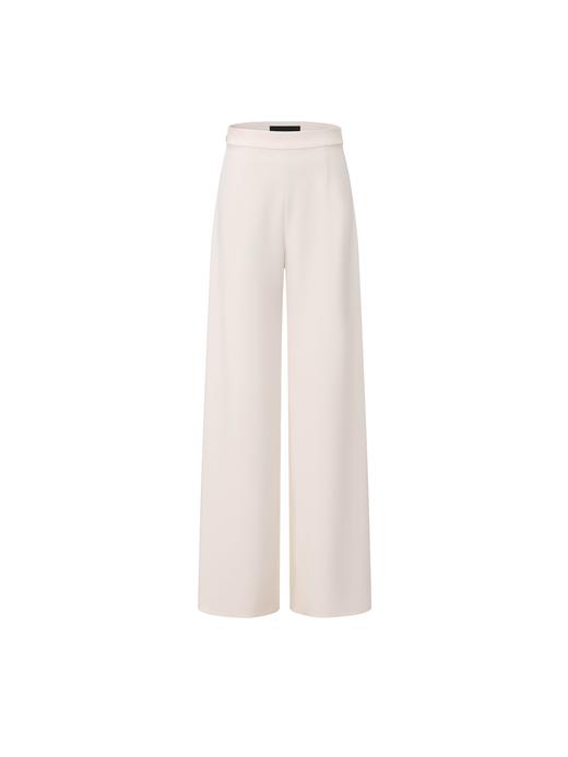 【空白律动】高腰设计垂感阔腿长裤 商品图0