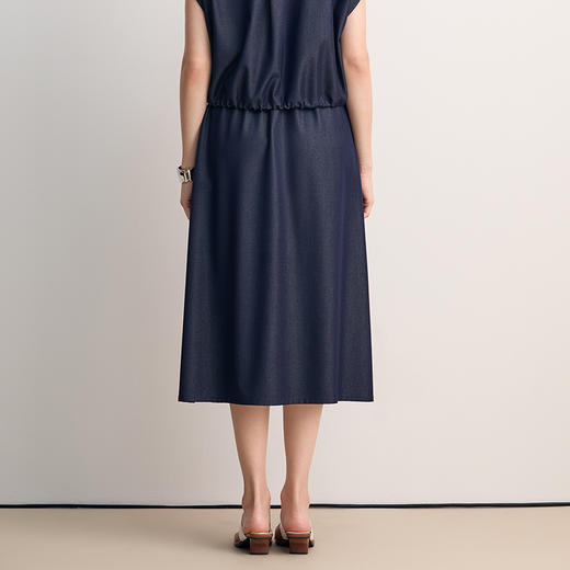 EITIE爱特爱高腰a字显瘦百搭时尚半身裙2026春季新款8506208 商品图4