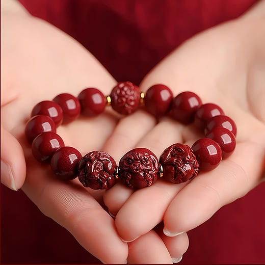 正安优选·十二生肖  三合六合手串  朱砂手串 商品图4